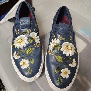Mark Nason Floral Slip-On Sneakers sz 8